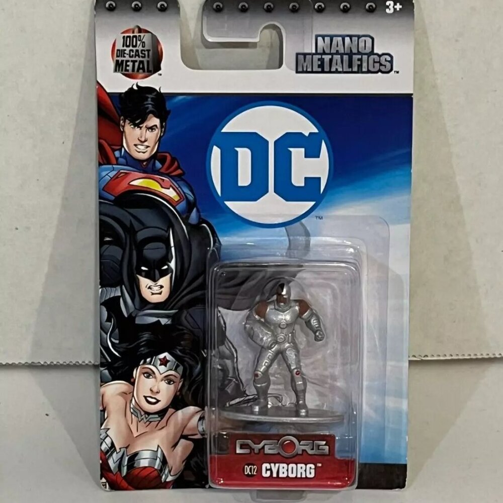 DC Cyborg Nano Metalfigs 100% Diecast Metal, 84406, New in Package